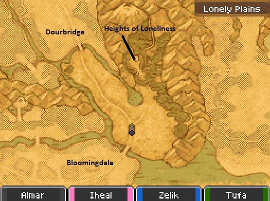 Lonely Plains Map Location